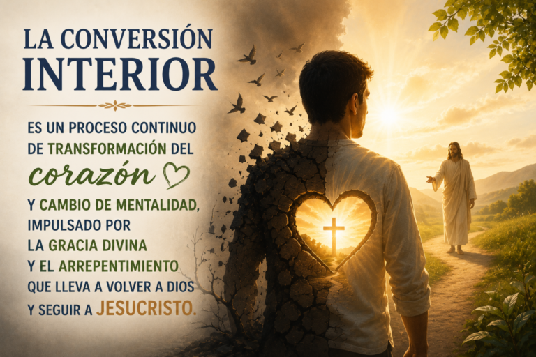 ¿EN QUÉ CONSISTE LA CONVERSIÓN INTERIOR?