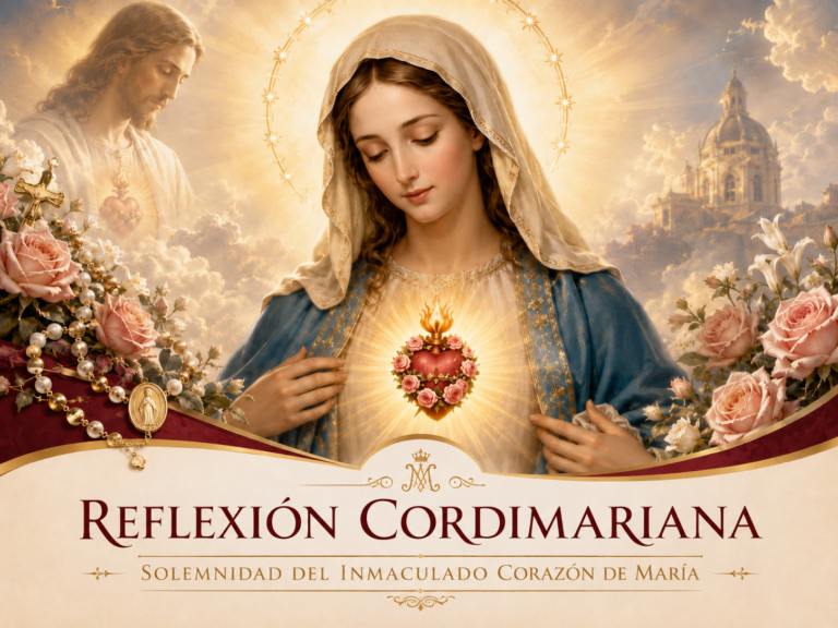 SOLEMNIDAD DEL INMACULADO CORAZÓN DE MARÍA